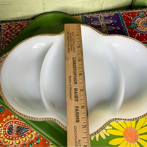 Fire King Relish Dish - Picture 5 of 6